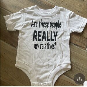 Funny baby onesie